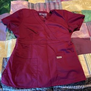 Greys anatomy scrub top